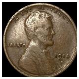 1914-D Lincoln Wheat Cent NEARLY UNCIRCULATED