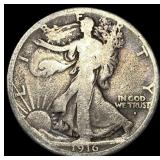 1916 Walking Liberty Half Dollar NICELY CIRCULATED