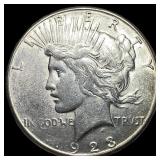1923-S Silver Peace Dollar UNCIRCULATED