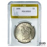 1896 Morgan Silver Dollar PGA MS63