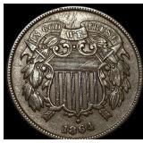 1864 Copper 2 Cents CLOSELY UNCIRCULATED