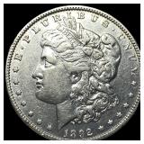 1892-CC Silver Morgan Dollar CHOICE AU