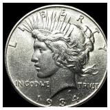 1934 Silver Peace Dollar UNCIRCULATED
