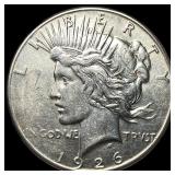 1926 Peace Silver Dollar CHOICE AU