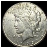 1923-S Silver Peace Dollar UNCIRCULATED