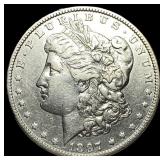 1897 Morgan Silver Dollar ABOUT UNCIRCULATED