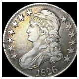 1826 Capped Bust Half Dollar NEARLY UNCIRCULATED