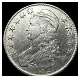 1827 Capped Bust Half Dollar UNCIRCULATED