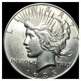 1935-S Silver Peace Dollar UNCIRCULATED