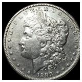 1888 Morgan Silver Dollar CHOICE AU