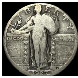 1927-S Silver Standing Liberty Quarter NICELY CIRC
