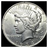 1934 Silver Peace Dollar UNCIRCULATED