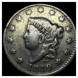 1819 Large Cent NEARLY UNCIRCULATED