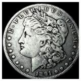 1891-O Silver Morgan Dollar LIGHTLY CIRCULATED
