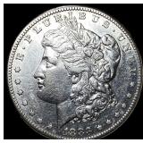 1883-S Silver Morgan Dollar CHOICE AU