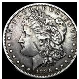 1886-O Silver Morgan Dollar LIGHTLY CIRCULATED