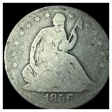 1856 Seated Liberty Half Dollar NICELY  CIRCULATE
