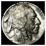 1917-S Buffalo Nickel NEARLY UNCIRCULATED