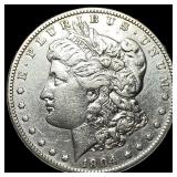 1904-S Silver Morgan Dollar NEARLY  UNCIRCULATED