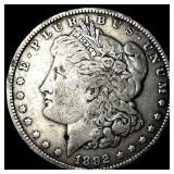 1892 Silver Morgan Dollar NEARLY UNCIRCULATED