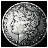 1891-O Silver Morgan Dollar LIGHTLY CIRCULATED