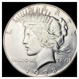 1928-S Silver Peace Dollar UNCIRCULATED
