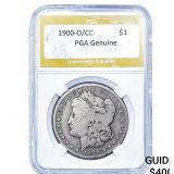 1900-O/CC Morgan Silver Dollar PGA G