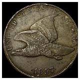 1857 Flying Eagle Cent CHOICE AU