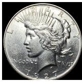 1927-D Silver Peace Dollar UNCIRCULATED