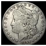 1896-S Silver Morgan Dollar LIGHTLY  CIRCULATED