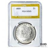 1889 Morgan Silver Dollar PGA MS65