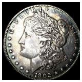 1902-S Silver Morgan Dollar NEARLY UNCIRCULATED