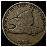 1858 Flying Eagle Cent NICELY CIRCULATED
