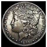 1896-O Silver Morgan Dollar LIGHTLY CIRCULATED