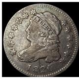 1820 Silver Capped Bust Dime LIGHTLY  CIRCULATED