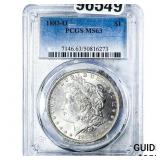 1883-O Morgan Silver Dollar PCGS MS63