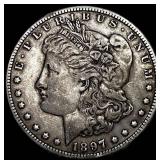 1897-O Silver Morgan Dollar NEARLY UNCIRCULATED