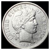 1907 Silver Barber Dime CLOSELY UNCIRCULATED