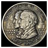 1921 Silver Alabama Half Dollar CLOSELY  UNCIRCUL