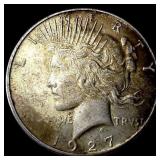 1927-S Silver Peace Dollar CLOSELY UNCIRCULATED