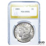 1903 Morgan Silver Dollar PGA MS65