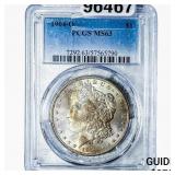 1904-O Morgan Silver Dollar PCGS MS63