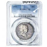 1961 Franklin Half Dollar PCGS PR65