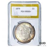 1879 Morgan Silver Dollar PGA MS66+
