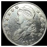 1821 Silver Capped Bust Half Dollar CHOICE AU