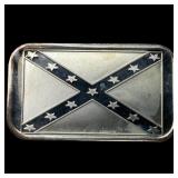1oz .999 Fine Silver Bar Flag Design HIGH  GRADE