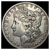 1886-O Silver Morgan Dollar NEARLY  UNCIRCULATED