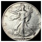 1934-D Silver Walking Liberty Half Dollar  NEARLY
