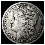 1892-S Silver Morgan Dollar LIGHTLY CIRCULATED