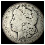 1903-S Silver Morgan Dollar LIGHTLY  CIRCULATED